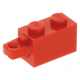 LEGO kocka csuklós elem (zsanér) 1×2 vízszintes csatlakozóval, piros (30541)
