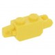 LEGO kocka csuklós elem (zsanér) 1×2 függőleges csatlakozókkal, sárga (30386/39893)