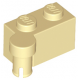LEGO kocka csuklós elem 1×2 felső csatlakozóval, sárgásbarna (3830)