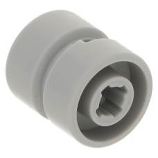 LEGO kerék/kerékbelső Ø 11mm x 12mm, világosszürke (6014b) --- Debrecenben raktáron!