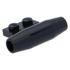 LEGO motor oldalán 1×2-es lapos elemmel, fekete (98302)