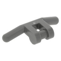 LEGO biciklikormány, sötétszürke (30031)