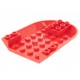 LEGO repülő járműalap íves 6 × 8, piros (11295)