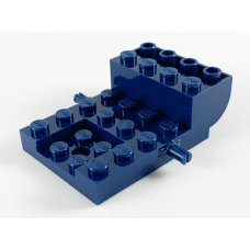 LEGO járműalap 4 x 6 x 1.33, sötétkék (24055)