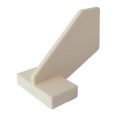 LEGO repülő függőleges vezérsík/farokrész 2×3×2, fehér (44661)