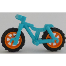 LEGO bicikli kerékpár mountain bike, közép azúrkék (36934)