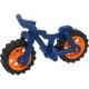 LEGO bicikli kerékpár mountain bike, sötétkék (36934)