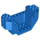 LEGO járműalap 4×12×4 pin csatlakozólyukakkal, kék (44665)