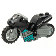 LEGO motor Stuntz lendkerekes motor, fekete (75533)
