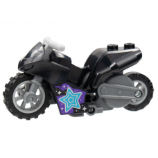 LEGO motor Stuntz lendkerekes motor csillagmintás, fekete (75533)