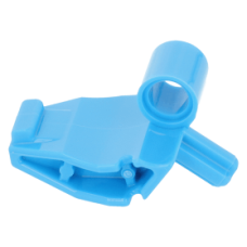 LEGO markolókanál tengely- és pin csatlakozóval, sötét azúrkék (49700)