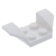 LEGO sárhányó 2×4, fehér (41854)