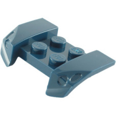 LEGO sárhányó fényszóró mintával, sötétkék (44674)
