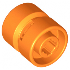 LEGO kerék/kerékbelső Ø 11mm x 12mm, narancssárga (6014b)