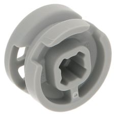 LEGO kerék/kerékbelső Ø 11mm x 6mm küllőkkel, világosszürke (93593)