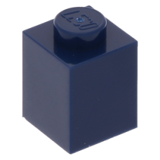 LEGO kocka 1x1, sötétkék (3005)