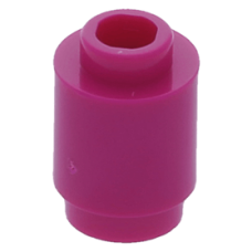 LEGO henger 1x1, bíborvörös (3062b)