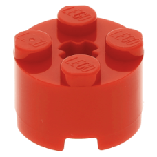 LEGO henger 2x2, piros (3941)