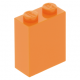 LEGO kocka 1x2×2, narancssárga (3245c)