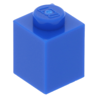 LEGO kocka 1x1, kék (3005)