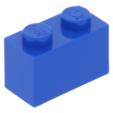 LEGO kocka 1x2, kék (3004) LEGO kocka 1x2, kék (3004)