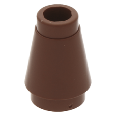 LEGO kúp 1x1, vörösesbarna (4589b) LEGO kúp 1x1, vörösesbarna (4589b)