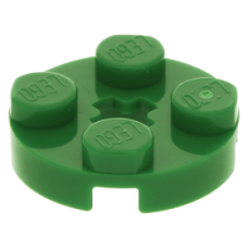 LEGO lapos elem kerek 2x2, zöld (4032) LEGO lapos elem kerek 2x2, zöld (4032)