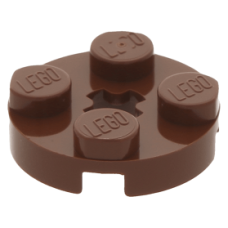 LEGO lapos elem kerek 2x2, vörösesbarna (4032) LEGO lapos elem kerek 2x2, vörösesbarna (4032)