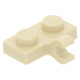 LEGO lapos elem 1x2 fogóval, sárgásbarna (11476)