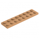 LEGO lapos elem 2x8, középsötét testszínű (3034)
