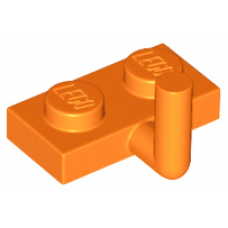 LEGO lapos elem 1x2 horoggal (5mm), narancssárga (4623/88072)