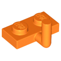 LEGO lapos elem 1x2 horoggal (5mm), narancssárga (4623/88072)