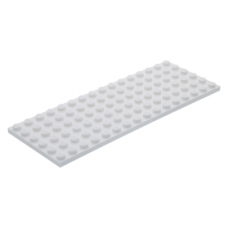 LEGO lapos elem 6x16, fehér (3027)