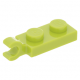 LEGO lapos elem 1x2 vízszintes fogóval, lime (63868)