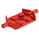 LEGO lapos elem 2×2 két keréktartó csatlakozóval, piros (6157)