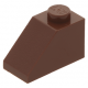 LEGO tetőelem 45°-os 2×1, vörösesbarna (3040)