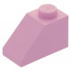 LEGO tetőelem 45°-os 2×1, világos rózsaszín (3040)