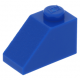 LEGO tetőelem 45°-os 2×1, kék
