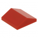 LEGO tetőelem 25°-os 2×2 dupla, piros (3300)