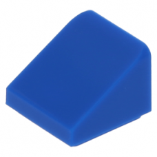 LEGO tetőelem 31°-os 1×1×2/3, kék (54200)
