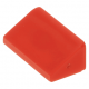 LEGO tetőelem 31°-os (30) 1×2×2/3, piros (85984)