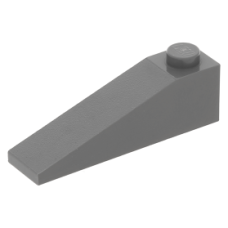 LEGO tetőelem 18°-os 4x1, sötétszürke (60477) LEGO tetőelem 18°-os 4x1, sötétszürke (60477)