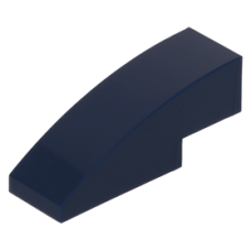 LEGO tetőelem íves 3×1, sötétkék (50950)