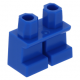 LEGO láb rövid, kék (41879)
