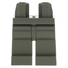 LEGO láb, sötétszürke (970c00) --- Debrecenben raktáron!