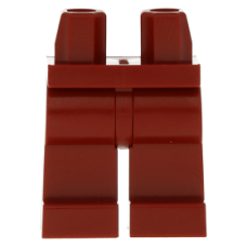 LEGO láb, sötétpiros (970c00) LEGO láb, sötétpiros (970c00)