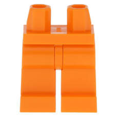 LEGO láb, narancssárga (970c00)