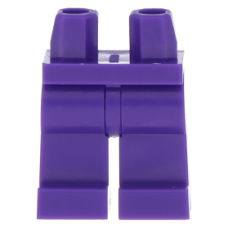 LEGO láb, sötétlila (970c00)