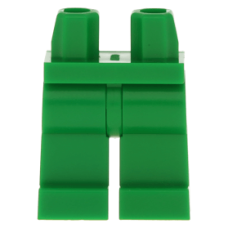 LEGO láb, zöld (970c00) LEGO láb, zöld (970c00)