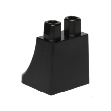 Eredeti, új LEGO szoknya, fekete (36036) pótalkatrész egyedi minifigura építéshez